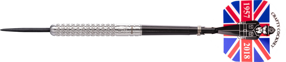 Legend Darts - Eric Bristow - Steel Tip - Cocked Finger - K1 - Silver