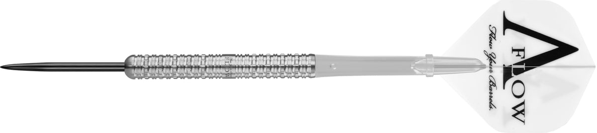 Dynasty Darts - Black Line - Steel Tip - Boris Krcmar - Boris 2 - Silver - 20g 20g