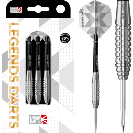 Legend Darts - Steel Tip - 90% Tungsten - Pro Series - V9 - Bullet