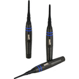 One80 Raise B Darts - Soft Tip - Black - Blue Rings 17g