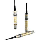 One80 Ascent Darts - Soft Tip - S04 - Black & Gold