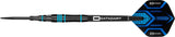 Datadart Phantom Darts - Steel Tip - Black Titanium - Blue Rings