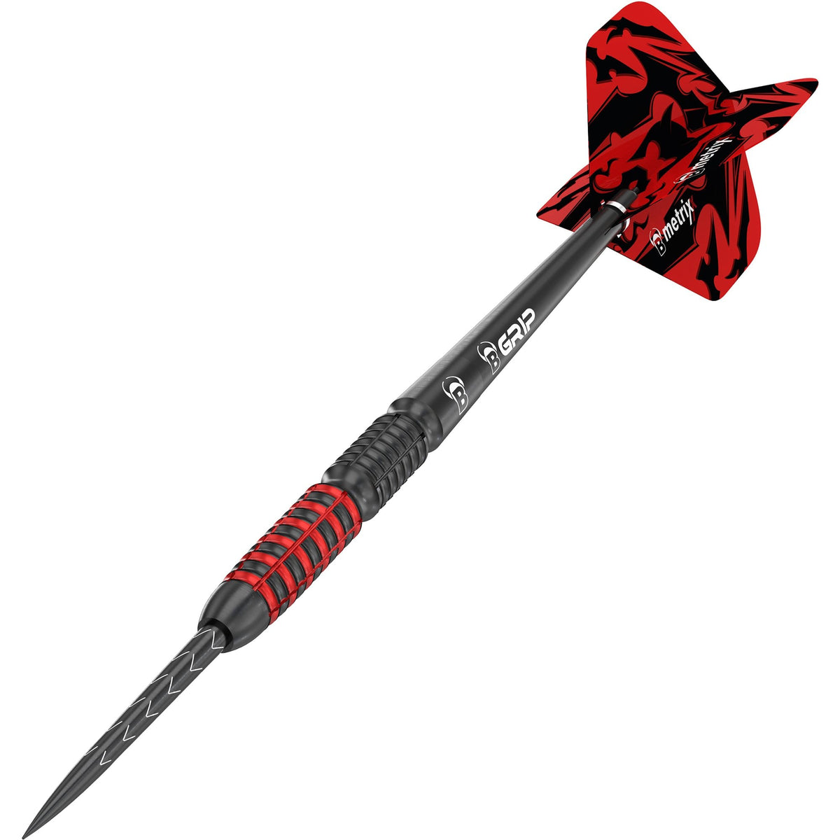 BULL'S Magma Darts - Steel Tip - Black and Red