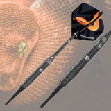 BULL'S Mamba 97 Darts - Soft Tip - M4 - Black Titanium