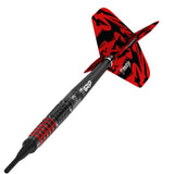 BULL'S Magma Darts - Soft Tip - Black and Red 18g