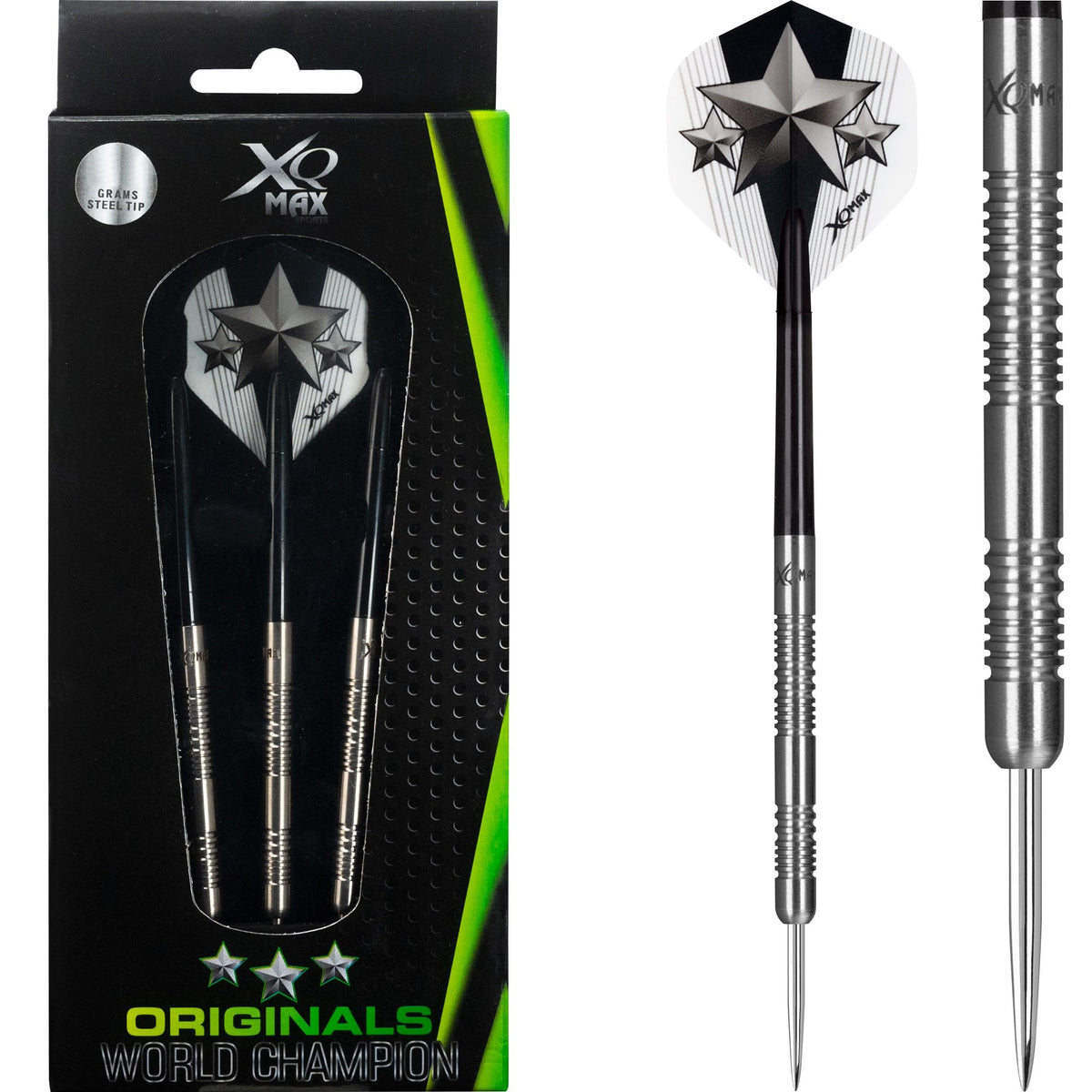 XQMax - Originals - World Champion - Steel Tip Tungsten Darts 21gPERS