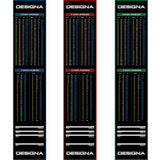 Designa Checkouts Carpet Mat - Non Slip Back - 290cm X 60cm