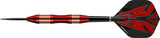 Designa Mako Darts - Steel Tip Electro Brass - Micro Grip - Red