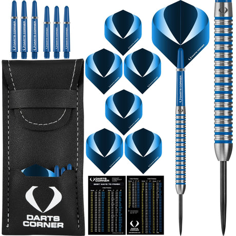 Darts Corner Squadron Darts - Steel Tip - M2 - Blue 23g