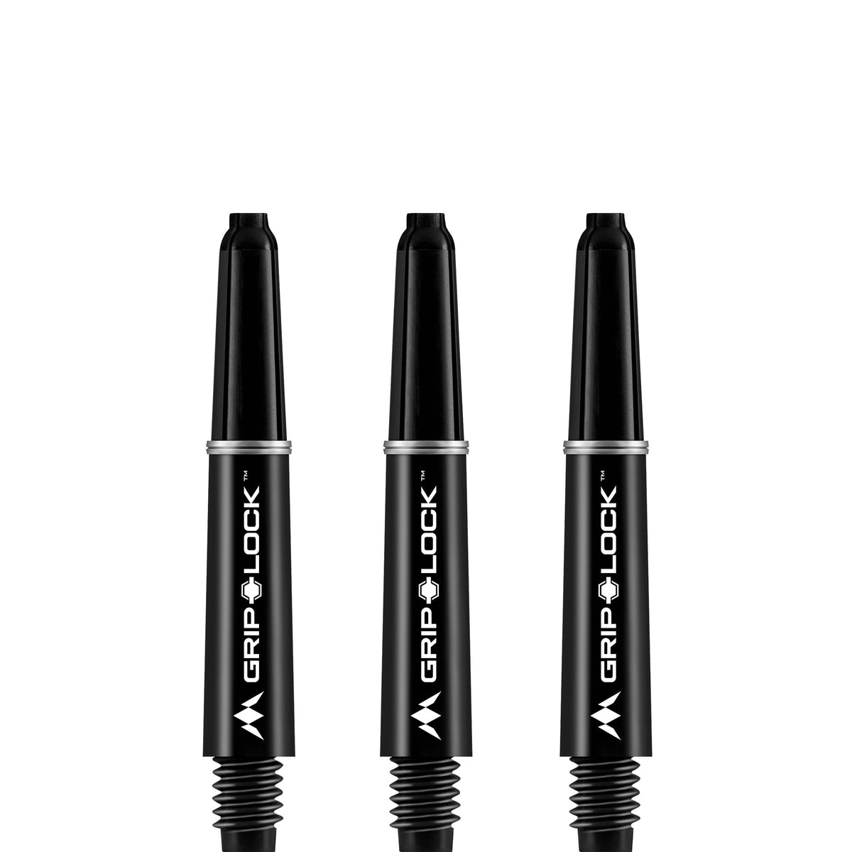 Mission GripLock Shafts - Dart Stems - Black Short