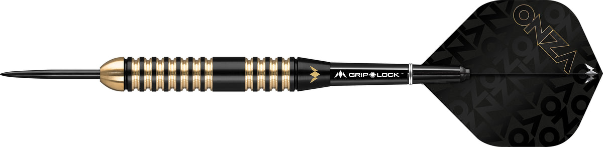 Mission Onza Darts - Steel Tip Brass - M4 - Black & Gold 24g
