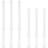 Bulls Side Loader Shafts - Dart Stems - Wing - White
