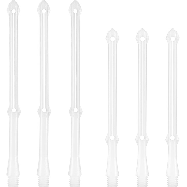 Bulls Side Loader Shafts - Dart Stems - Wing - White