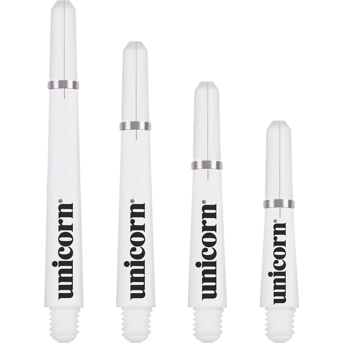 Unicorn Gripper 4 Dart Shafts - White