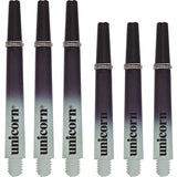 Unicorn Gripper 3 Two Tone Dart Shafts - White & Black