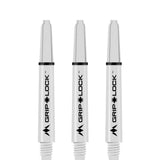 Mission GripLock Shafts - Dart Stems - White Tweenie
