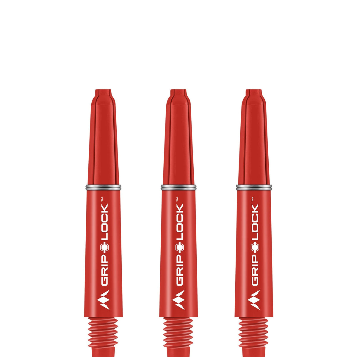 Mission GripLock Shafts - Dart Stems - Red Short