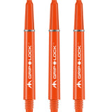 Mission GripLock Shafts - Dart Stems - Orange Medium