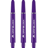 Mission GripLock Shafts - Dart Stems - Purple Medium