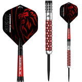 Mission Roman Benecky Darts - Steel Tip - Black & Red