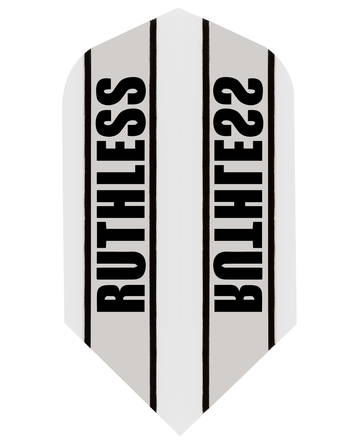 Ruthless - Clear Panel - Dart Flights - 100 Micron - Slim Clear