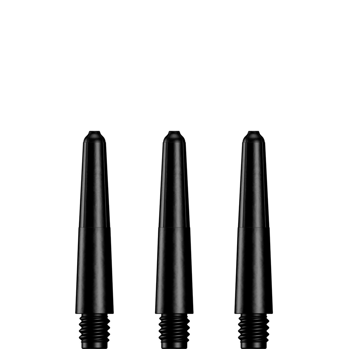 Designa Nylon Shafts - Durable Dart Stems - Black Extra Short