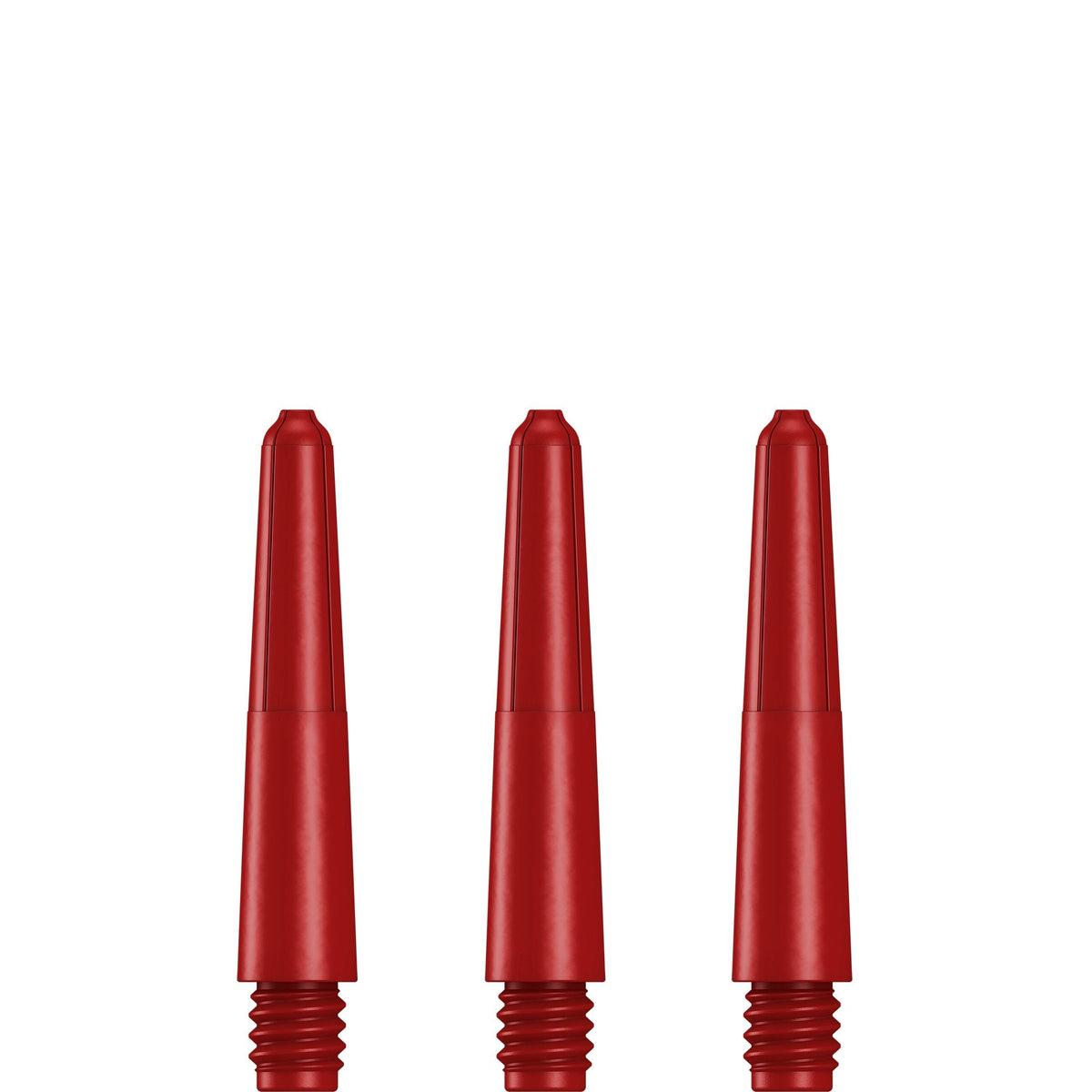 Designa Nylon Shafts - Durable Dart Stems - Red Extra Short