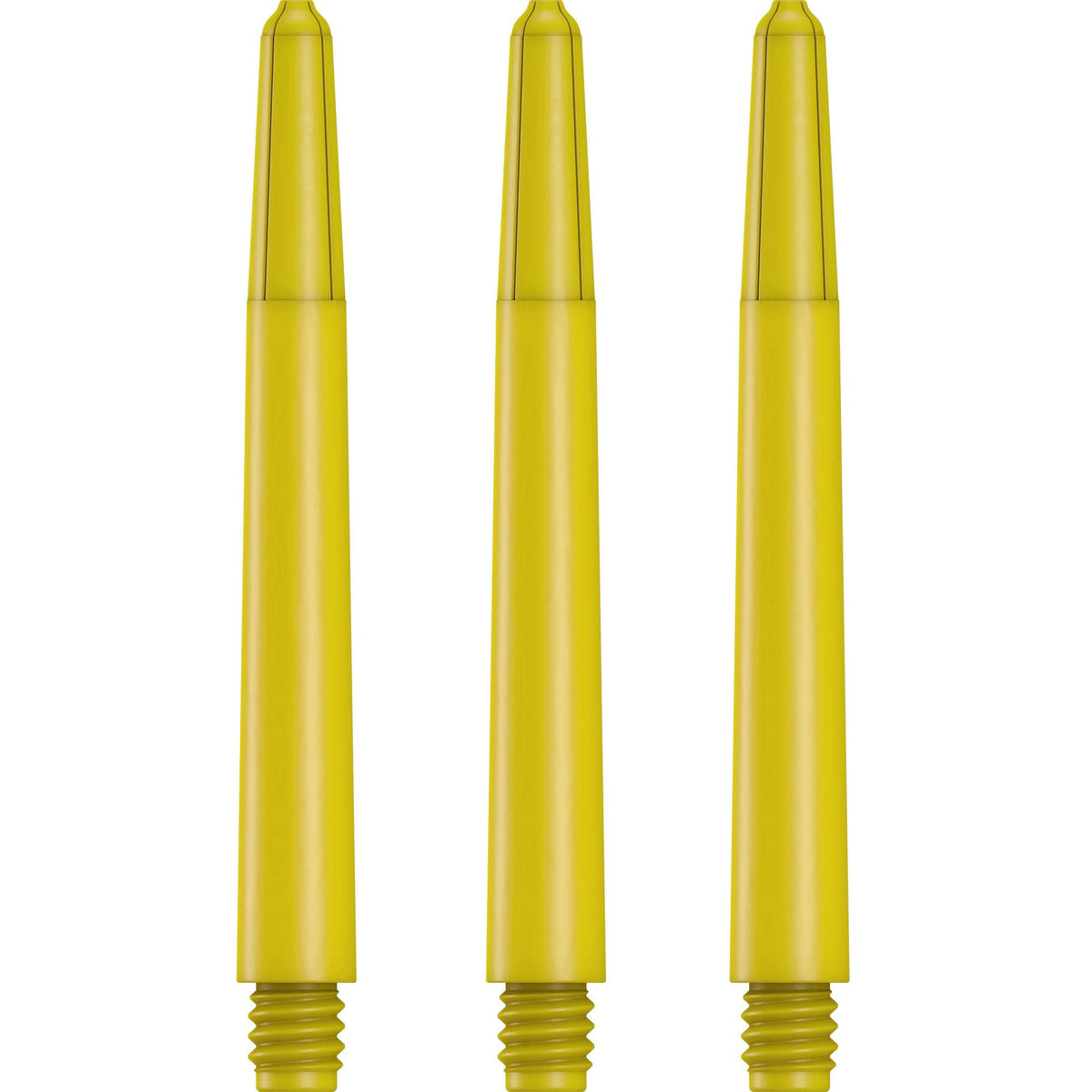 Designa Nylon Shafts - Durable Dart Stems - Yellow Medium