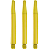Designa Nylon Shafts - Durable Dart Stems - Yellow Medium