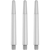 Designa Nylon Shafts - Durable Dart Stems - Pure White Medium