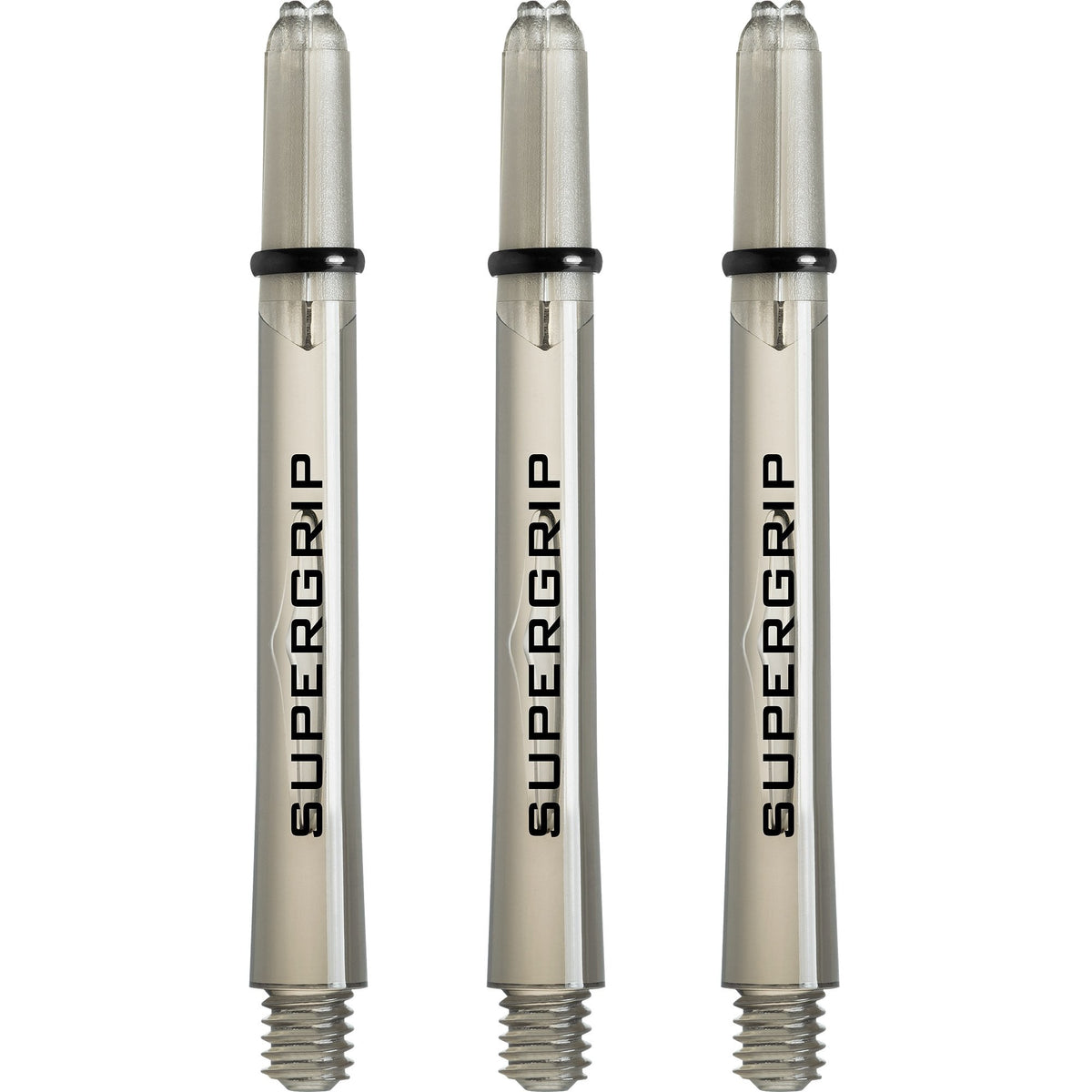 Harrows Supergrip Shafts - Dart Stems - Smokey Medium