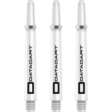 Datadart Signature Nylon Shafts - Stems with Springs - White Medium