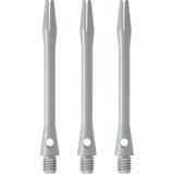 Harrows Keramic Stems - Aluminium Dart Shafts - White Medium
