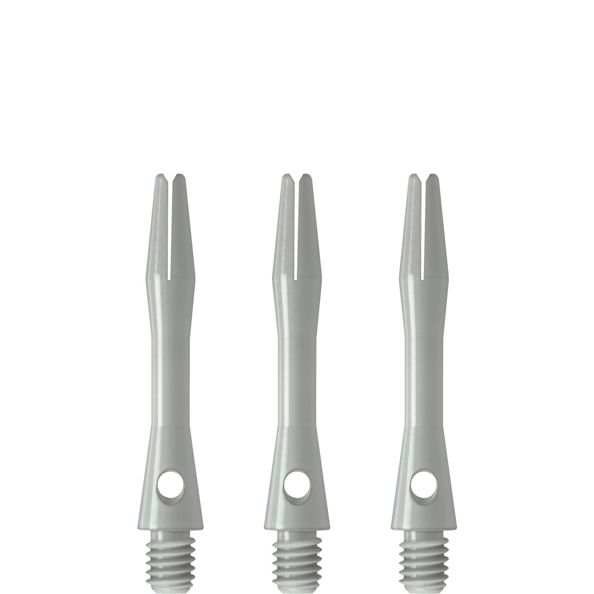 Harrows Keramic Stems - Aluminium Dart Shafts - White Short