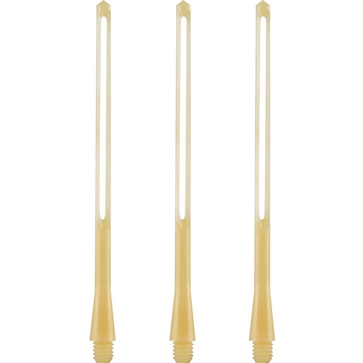 Unicorn Slikstik Nylon Dart Shafts - Side Loading - White Medium