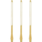Unicorn Slikstik Nylon Dart Shafts - Side Loading - White Medium