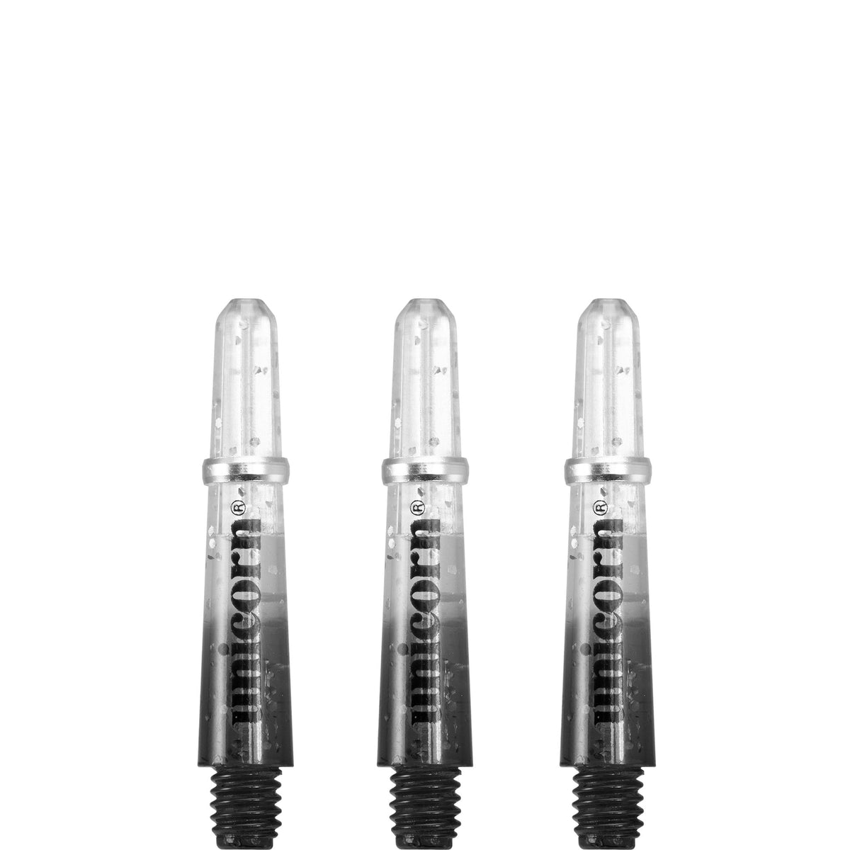 Unicorn Gripper 4 Elements Dart Shafts - Black Ultra Short