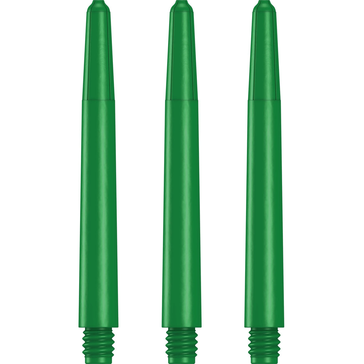 Designa Nylon Shafts - Durable Dart Stems - Green Medium