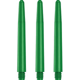 Designa Nylon Shafts - Durable Dart Stems - Green Medium