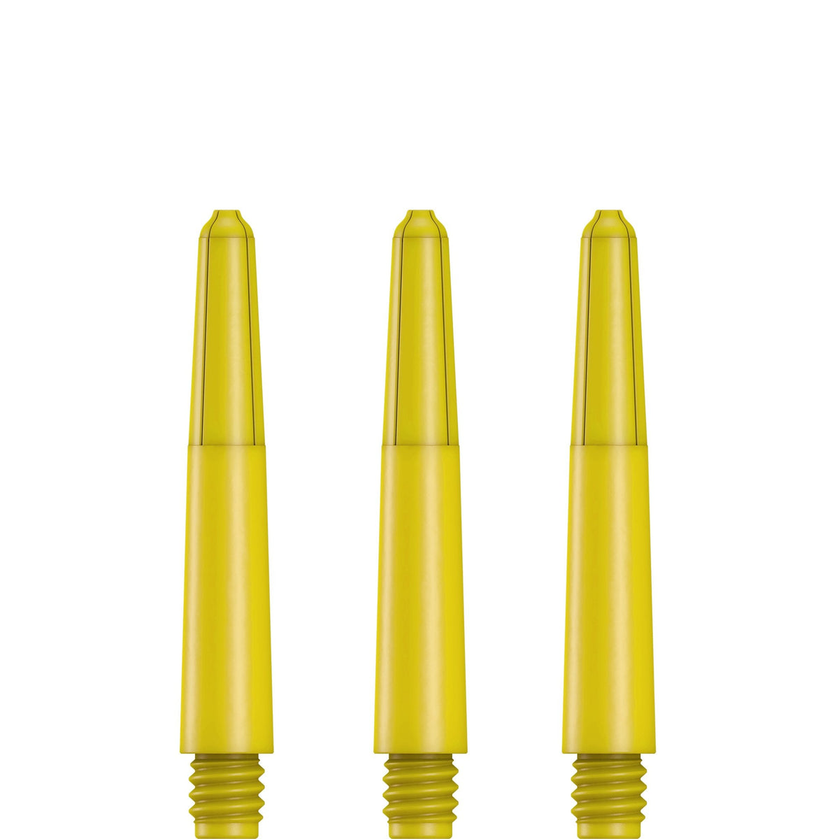 Designa Nylon Shafts - Durable Dart Stems - Yellow Short