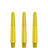 Designa Nylon Shafts - Durable Dart Stems - Yellow Short