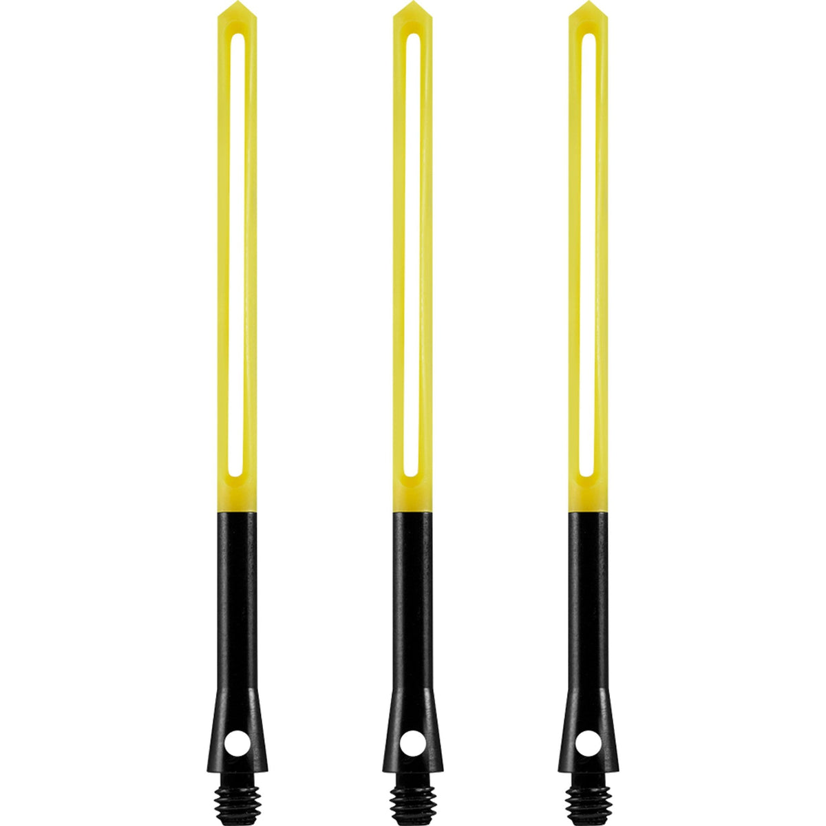 Unicorn Slikstik Aluminium Shafts - Side Loading - Yellow Medium