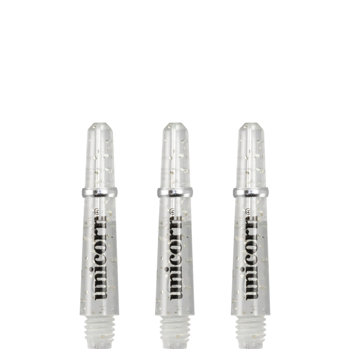 Unicorn Gripper 4 Elements Dart Shafts - Clear Ultra Short