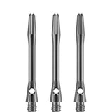 Harrows Keramic Stems - Aluminium Dart Shafts - Gun Metal Tweenie