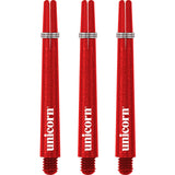 Unicorn Gripper 3 Dart Shafts - Nylon Stems - Red Medium