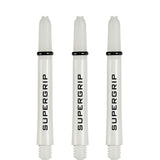 Harrows Supergrip Shafts - Dart Stems - White Tweenie