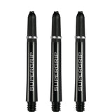 Harrows Supergrip Shafts - Dart Stems - Black Silver Tweenie