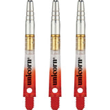 Unicorn Gripper 360 Two Tone Dart Shafts - Gradient Red Medium