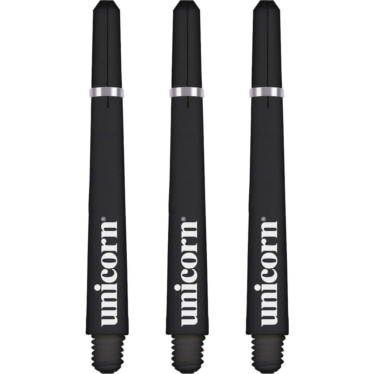 Unicorn Gripper 4 Dart Shafts - Black Long