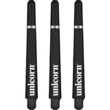 Unicorn Gripper 4 Dart Shafts - Black Long